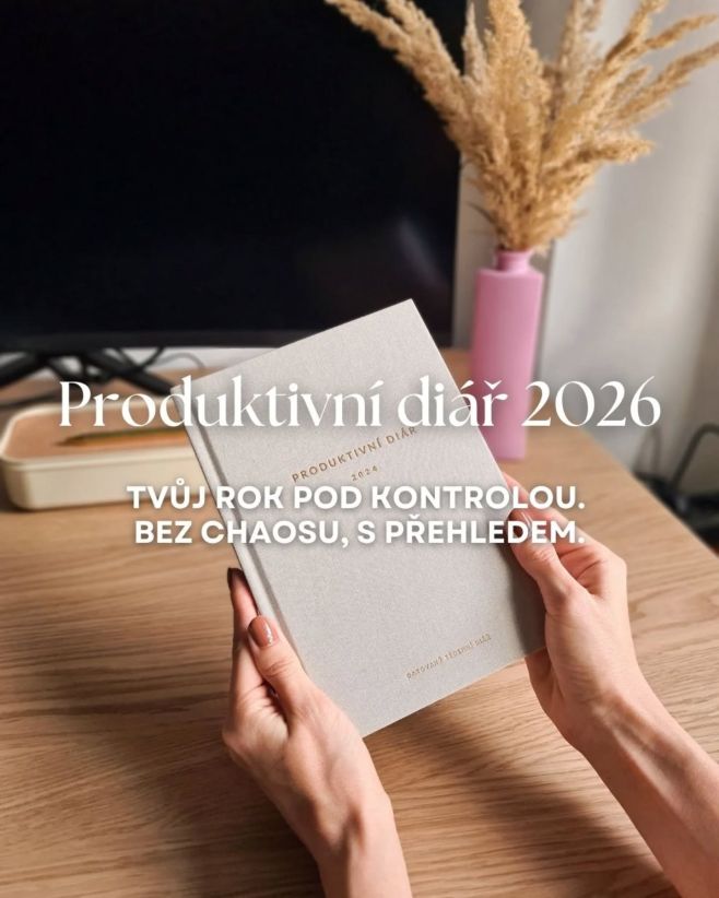 🗓 Tvůj rok 2026 pod kontrolou. Bez chaosu, bez zahlcení – s jasným plánem, který tě každý týden posune dál. Produktivní...